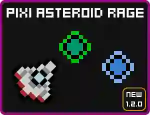 بازی Pixi Asteroid Rage آنلاین
