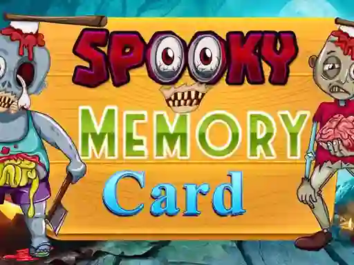 بازی Spooky Memory Card آنلاین