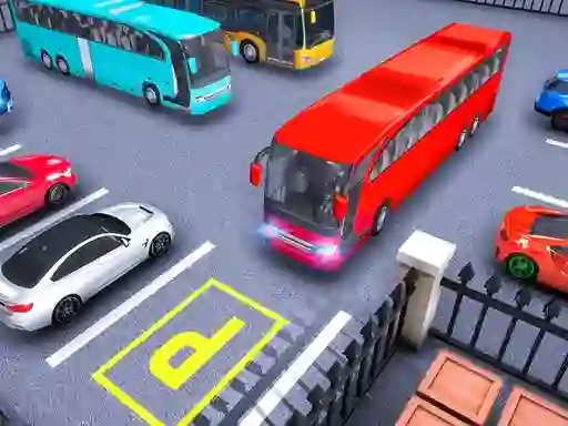 بازی Real Bus Parking Pick and Drop آنلاین