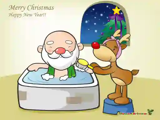 بازی Funny Christmas Puzzle آنلاین