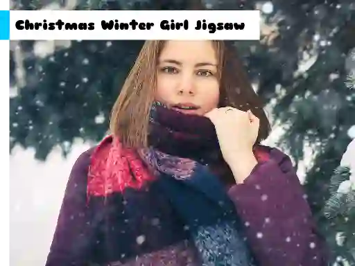 بازی Christmas Winter Girl Jigsaw آنلاین