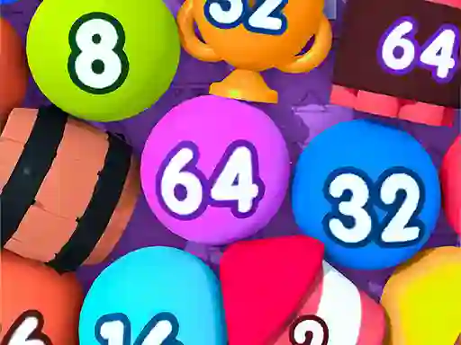 بازی Bubble Merge 2048 آنلاین