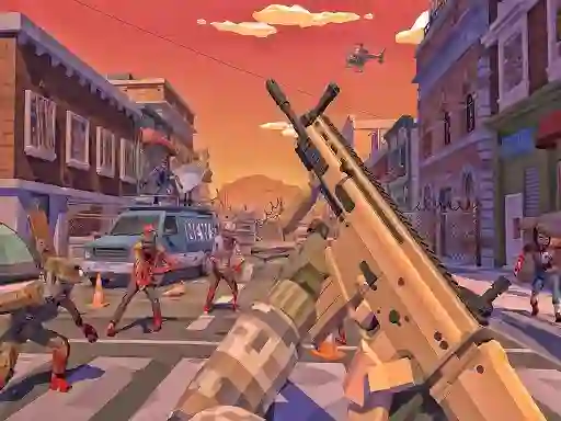 بازی Polygon War Z Zombie آنلاین