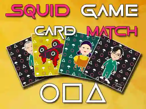 بازی Squid Game Memory Card Match آنلاین