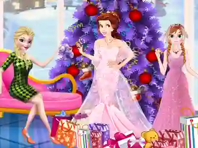 بازی Girls Christmas Party Prep آنلاین