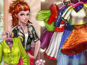 بازی Sery Shopping Day Dolly Dress Up آنلاین