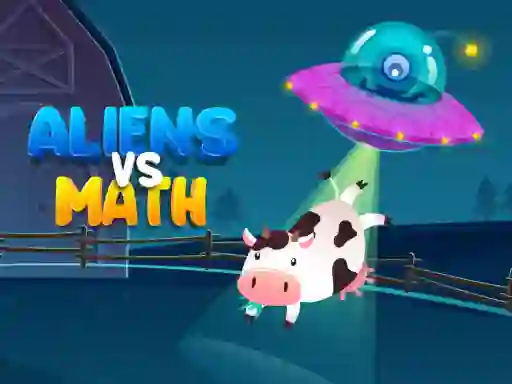 بازی Aliens Vs Math آنلاین