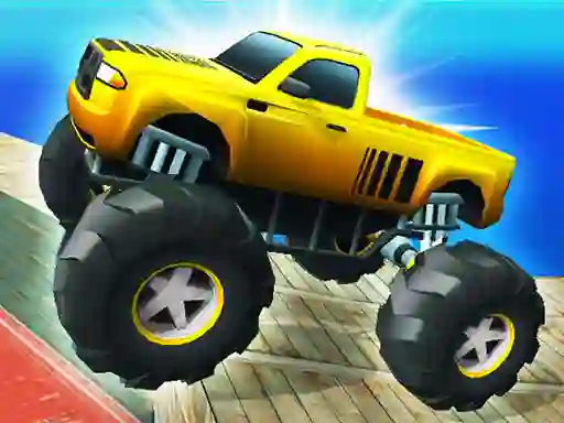 بازی Monster Truck Port Stunt آنلاین