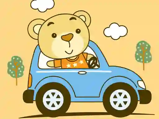 بازی Little Cute Vehicles Match 3 آنلاین