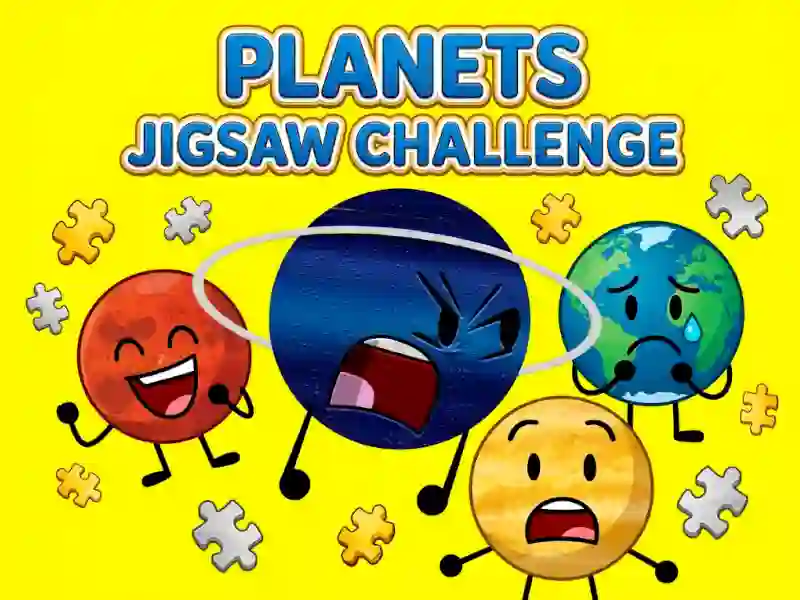 بازی Planets Jigsaw Challenge آنلاین