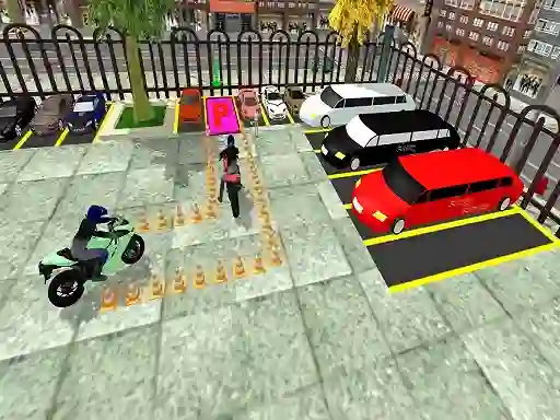 بازی Advance Bike Parking آنلاین