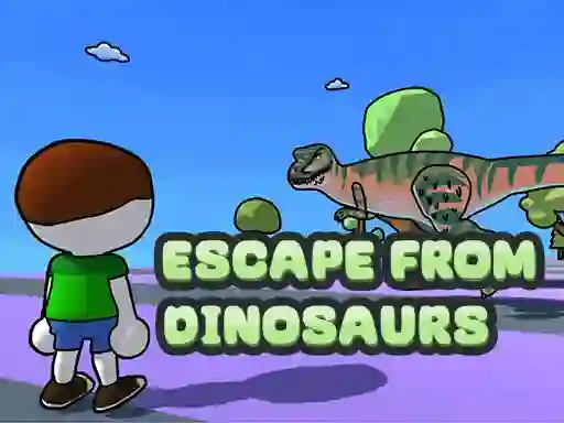 بازی Escape From Dinosaurs آنلاین