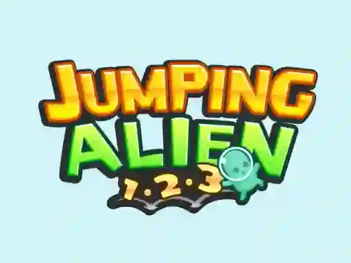 بازی Jumping Alien 1.2.3 آنلاین