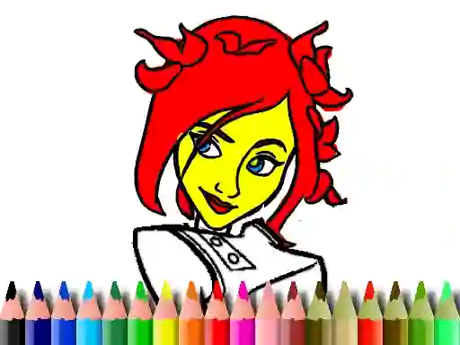 بازی Back To School: Cute Girl Coloring آنلاین