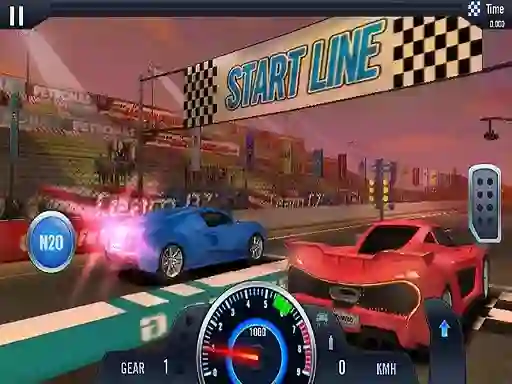 بازی Fast Line Furious Car Racing آنلاین