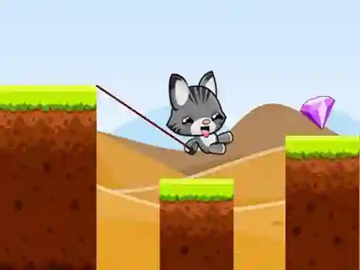 بازی Swing Cat Endless Jump آنلاین