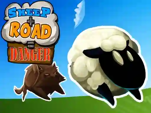 بازی Sheep + Road u003d Danger آنلاین
