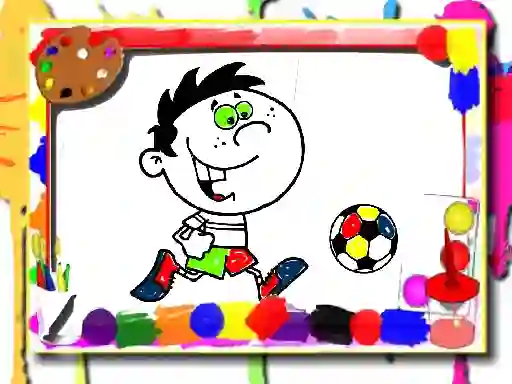 بازی Football Coloring Time آنلاین