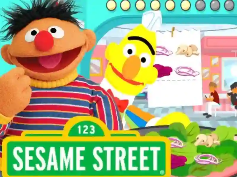 بازی 123 Sesame Street: Super Salad Diner آنلاین