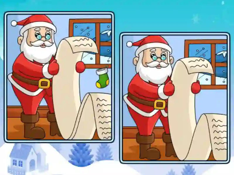 بازی Christmas Spot the Difference آنلاین