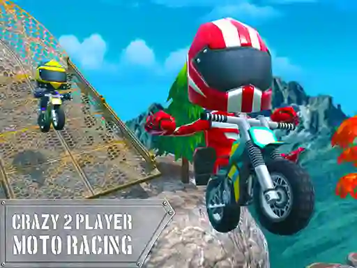 بازی Crazy 2 Player Moto Racing آنلاین
