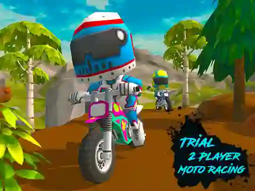 بازی Trial 2 Player Moto Racing آنلاین
