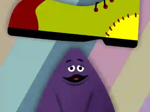 بازی Grimace vs giant clown shoes آنلاین