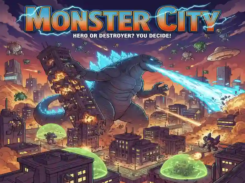 بازی Monster City آنلاین