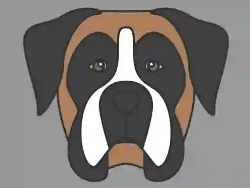 بازی Doggy Face Coloring آنلاین