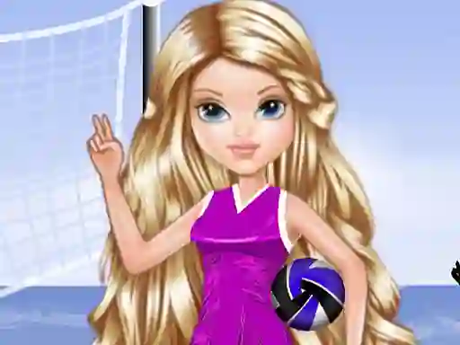 بازی Barbie Volleyball Dress آنلاین