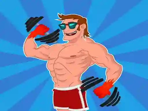 بازی Muscle race games body run 3d آنلاین