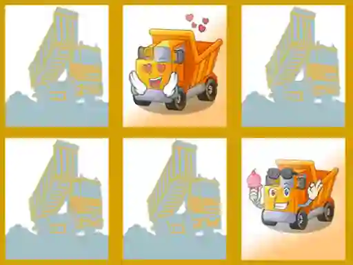 بازی Dump trucks memory آنلاین