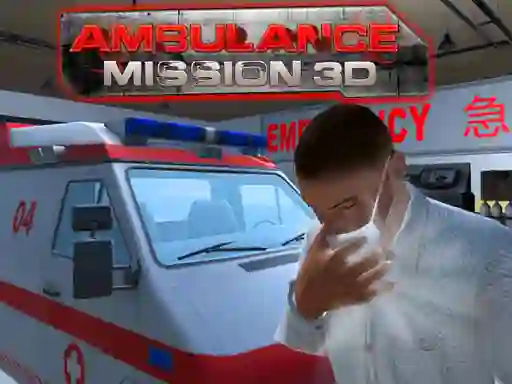 بازی Ambulance Mission 3d آنلاین