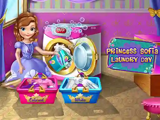 بازی Young Princess Laundry Day آنلاین