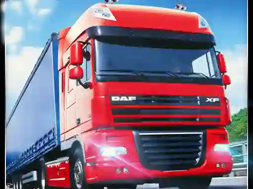 بازی Euro Truck Simulator Cargo Truck Drive آنلاین