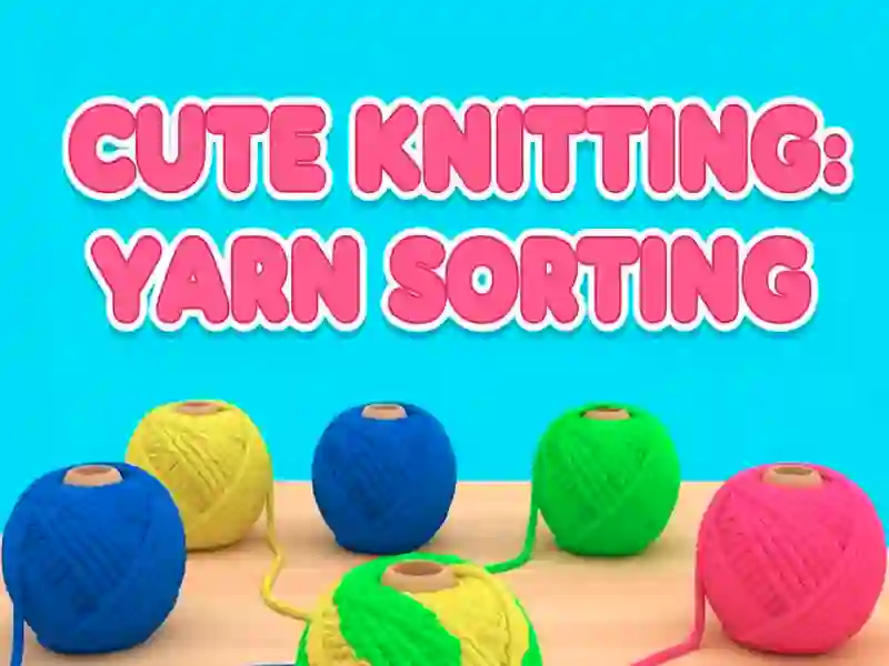 بازی Cute Knitting: Yarn Sorting آنلاین