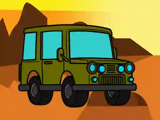 بازی Off-Road Coloring Book آنلاین