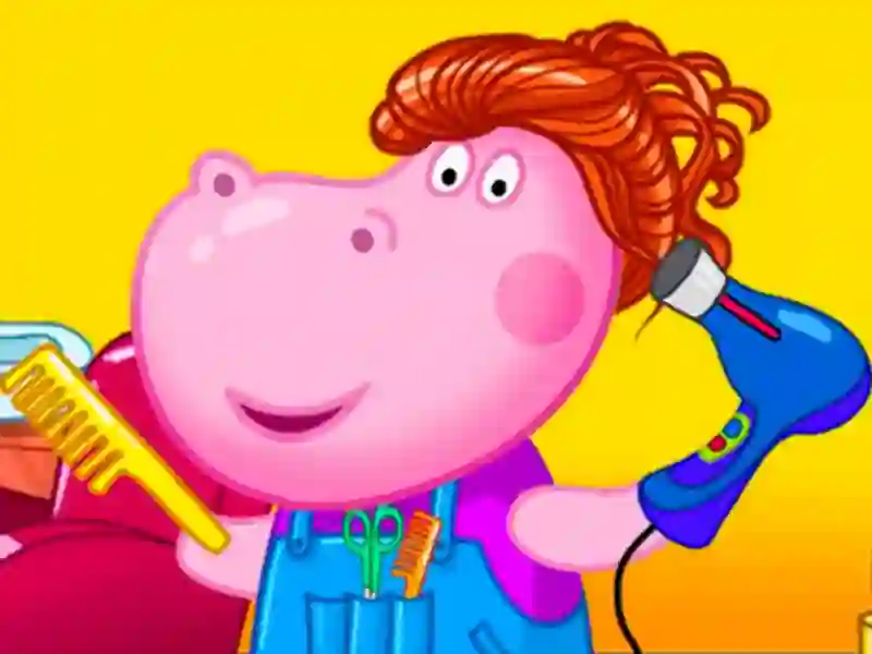 بازی Hippo Hair Salon آنلاین