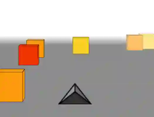بازی Cubefield آنلاین