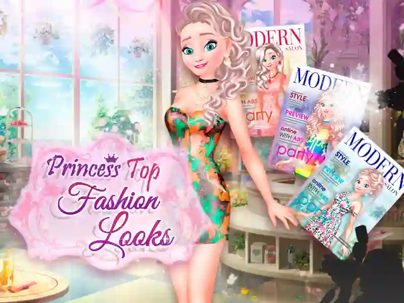 بازی Princess Top Fashion Looks آنلاین