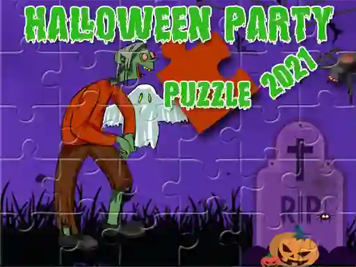بازی Halloween Party 2021 Puzzle آنلاین