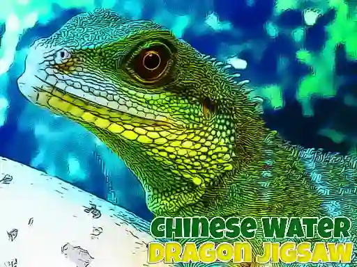 بازی Chinese Water Dragon Jigsaw آنلاین