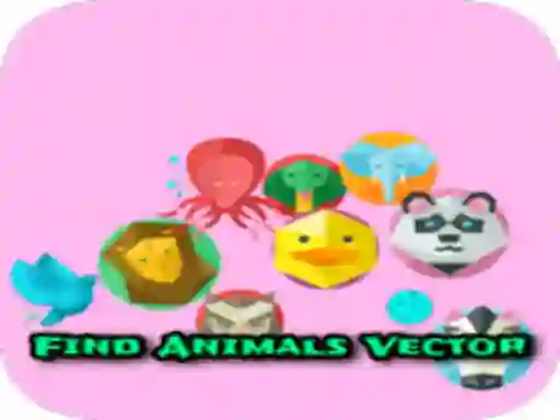 بازی Find Animals Vector آنلاین
