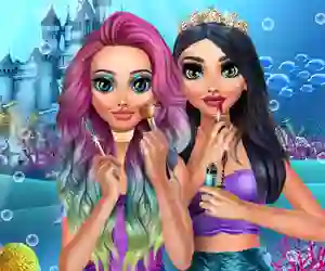 بازی Mermaids Makeup Salon آنلاین