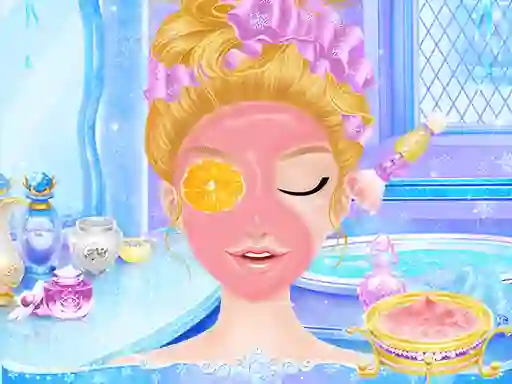 بازی Princess Salon Frozen Party آنلاین