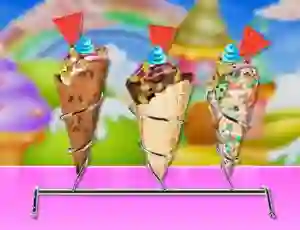 بازی Homemade Ice Cream Cooking آنلاین
