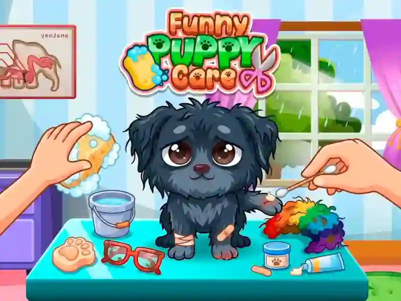 بازی Funny Puppy Care آنلاین