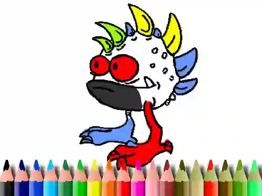 بازی Back To School: Halloween Coloring Book آنلاین