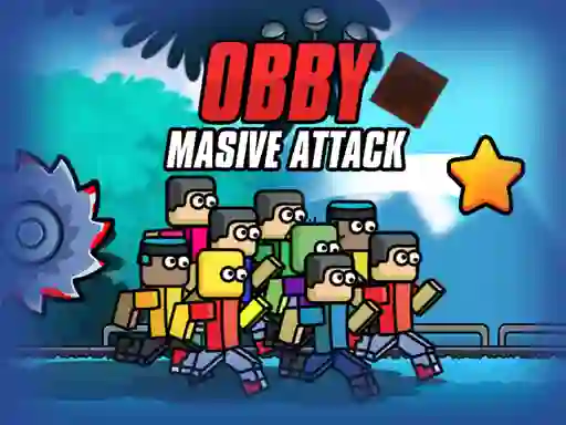 بازی Obby Massive Attack آنلاین