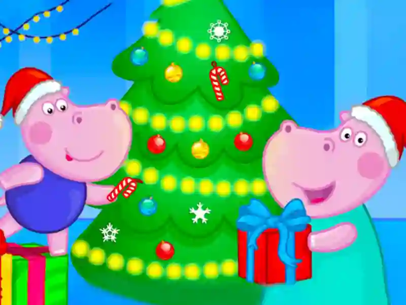 بازی Hippo Christmas Calendar آنلاین